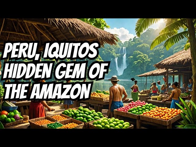 Explore Iquitos, Peru, a hidden gem in the heart of the Amazon!