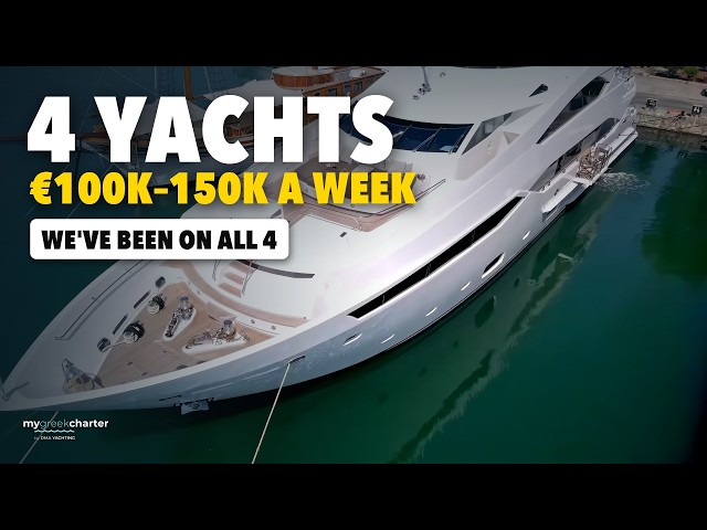 4 Greek Motor Yachts From €100K–€150K a Week. We've Been Aboard All Four. | myGreekCharter
