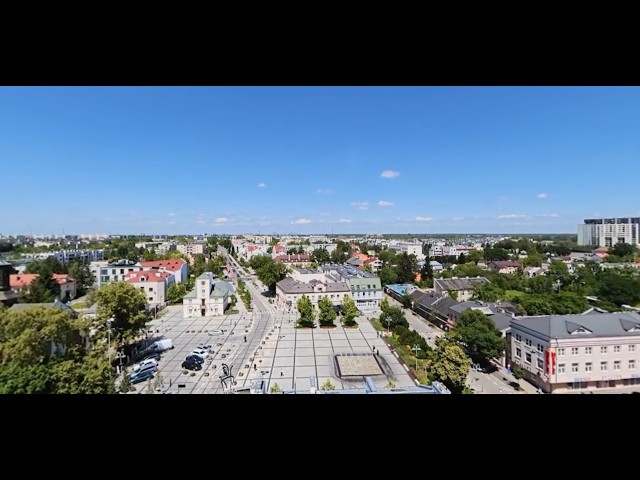 Piaseczno 360° 4K Aerial view of Piaseczno municipality