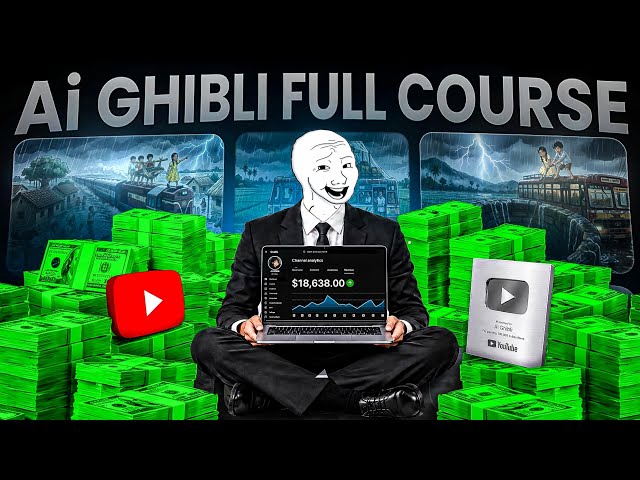 Make Viral Ghibli Style ASMR Videos That Monetize Fast | Full Course (Step-by-Step)