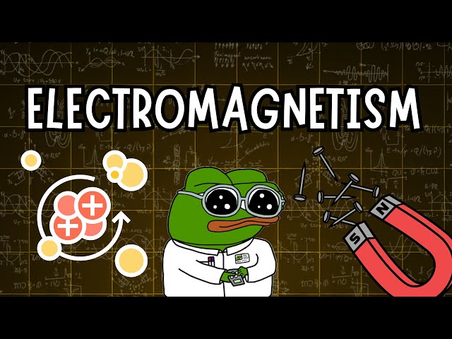 ALL OF ELECTROMAGNETISM in a nutshell.