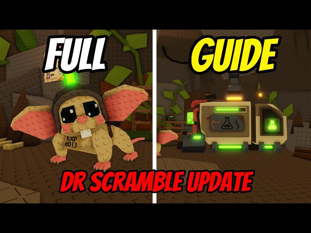 FULL GUIDE on the DR SCRAMBLE UPDATE in STEAL AN EGG - Roblox