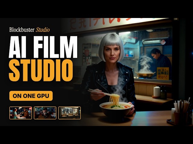 Self-Hosted AI Video for Under $1 an Hour | Blockbuster Studio