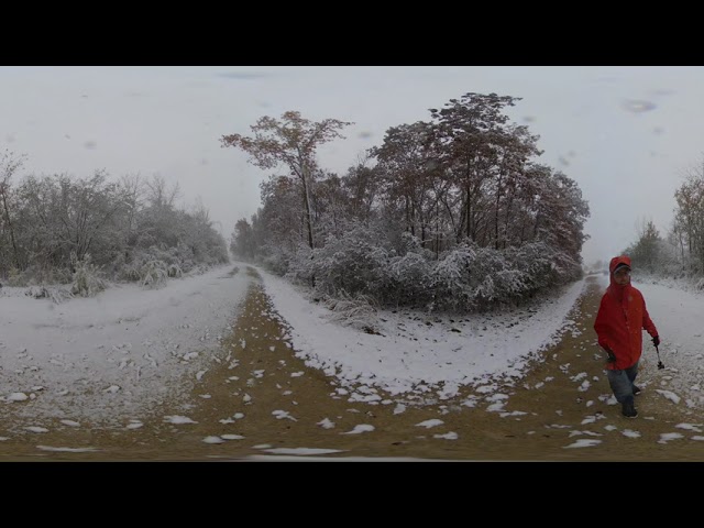 Rylo 360 - First snowfall of the season in Chicago