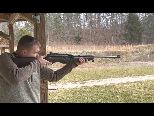 M1941 Johnson Rifle rapid fire