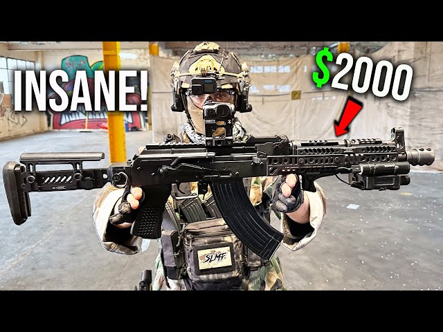 Выживаем в британской милитаризованной зоне с AK GBBR!
