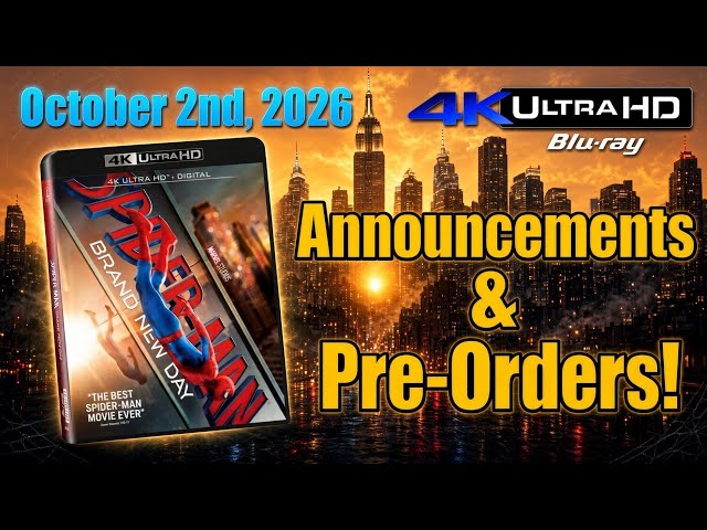 New 4K UHD Blu-ray Announcements & Pre-Orders for October 2nd, 2026! 