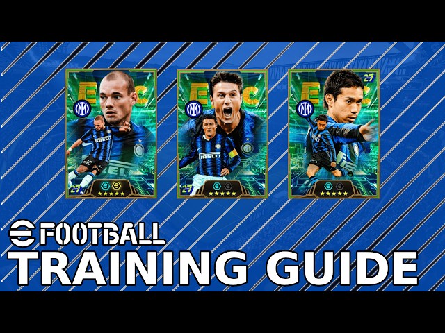 NEW INTER PACK TRAINING GUIDE | eFOOTBALL REVIEW