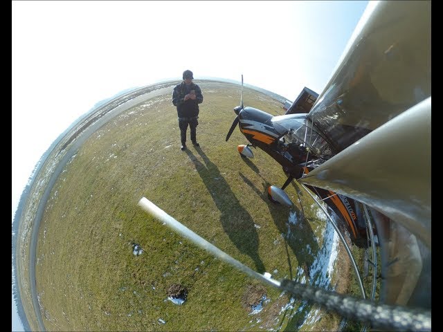 360Grad - Platzrunde Oerlinghausen EDLO mit Apollo Fox - Traffic Pattern EDLO with Apollo Fox