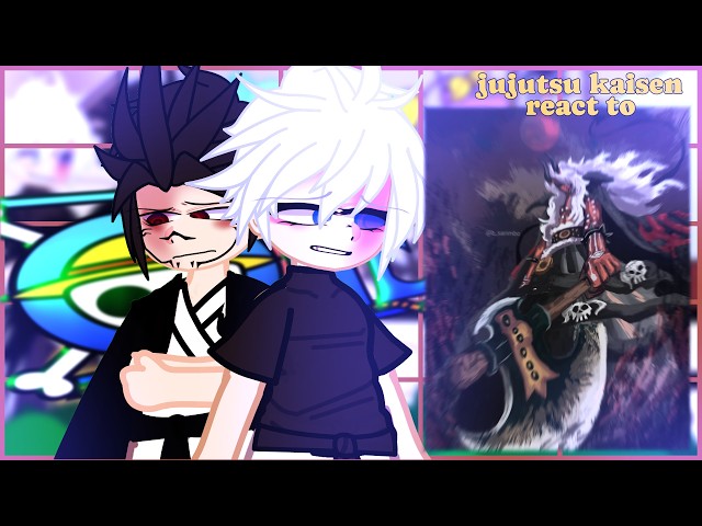 JUJUTSU KAISEN REACT TO LUFFY AND IMU || ONE PIECE || GACHA REACT
