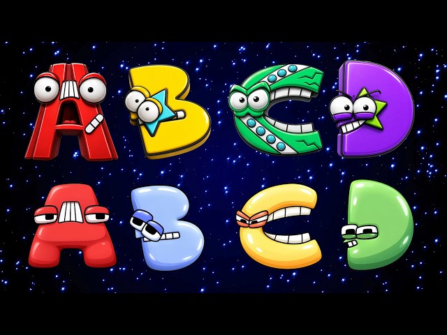 ABC Song | Uppercase & Lowercase A–Z Letters Song For Kids | ABCs Song Compilation