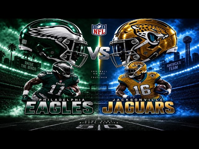 Live NFL EAGLES vs JAQUARS Week 5 Match-Up!