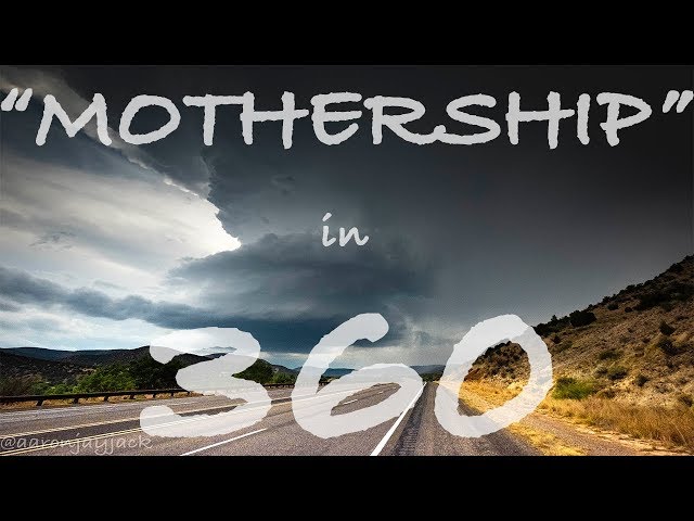 Roswell MOTHERSHIP Supercell Thunderstorm In 360