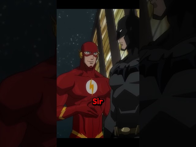 The Flash Meets Batman For The First Time #shorts