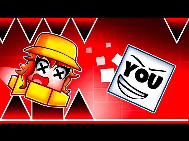 YOU Pretended to be a NOOB in Geometry Dash, Then BEAT EVERY LEVEL!
