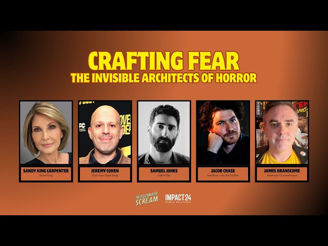Crafting Fear: The Invisible Architects of Horror 2026