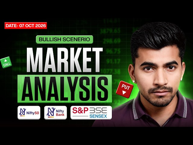 October 7 Market Analysis | Nifty & Bank Nifty Prediction | Best Wednesday Trading Setup