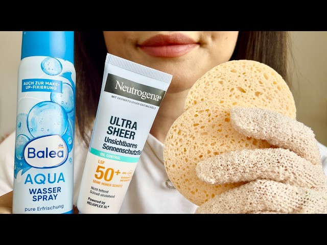 ASMR Relaxing Summer Skincare ☀️| Tingly POV Facial, no talking, layered sounds (Open Window)