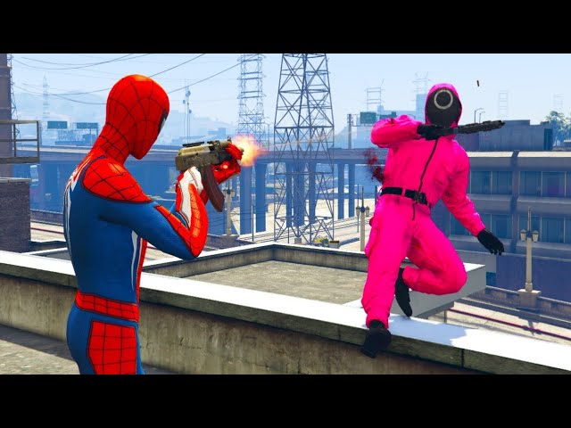 GTA 5 Epic Ragdolls RED SPIDERMAN VS RED MINION VS GREEN MINION (Euphoria Physics & Funny Fails)