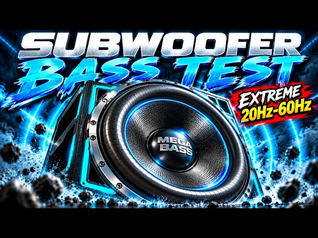 EXTREME SUBWOOFER BASS TEST 🔊 Deep House & Monster Bass Boosted Sound Check 🚀