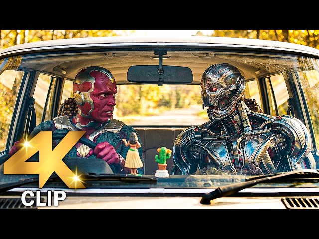 Vision Vs Ultron Argument Scene | VISIONQUEST (2026) Clip 4K
