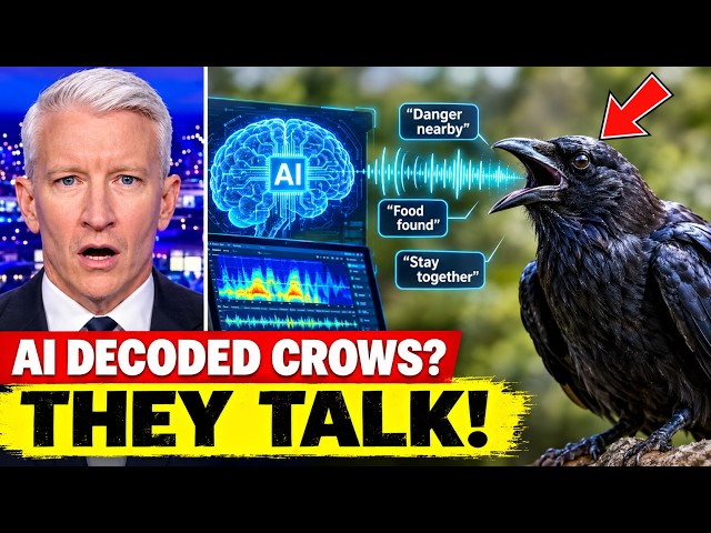 Scientists Used AI to Decode Crow Language — The Results Were Incredible
