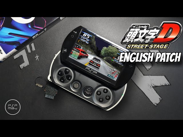 Initial D: Street Stage PSP English Patch