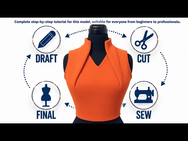 Pattern Making • Cutting • Sewing | Complete Garment Tutorial | All Levels
