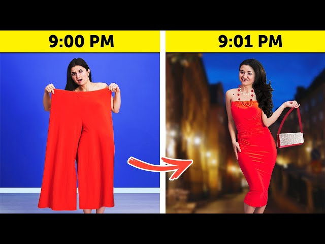 22 BRILLIANT CLOTHES HACKS || Cool DIY Upgrade Ideas by 5-Minute Crafts