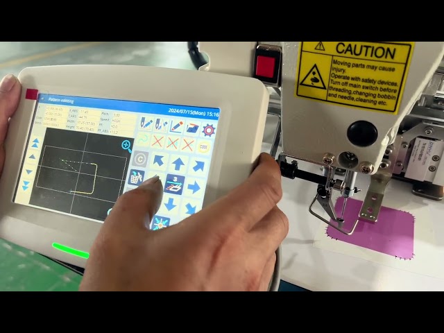 2210 Pattern sewing machine programming