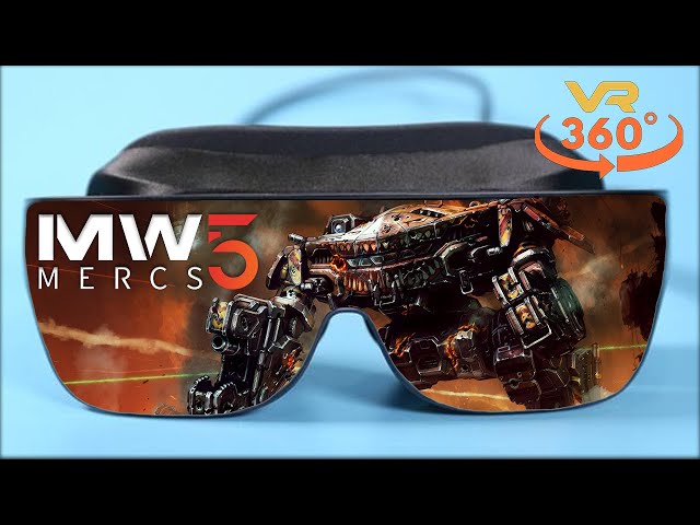 MechWarrior 5: Mercenaries VR 360° 4K Gameplay