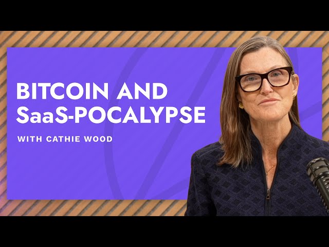 Cathie Wood On Bitcoin Volatility And SaaSpocalypse Fears