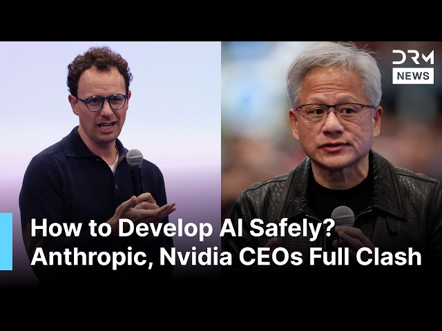 HIGHLIGHTS: Anthropic and Nvidia CEOs Clash Over How to Develop Artificial Intelligence Safely |AI1B