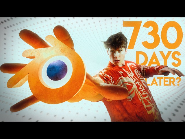 I Learned BLENDER for 730 days… and it changed my life FOREVER!