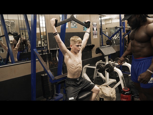 12 YEAR OLD TRAINS WITH ME AT THE MOST DANGEROUS GYM IN AMERICA