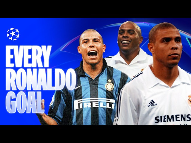 EVERY Ronaldo Champions League Goal
