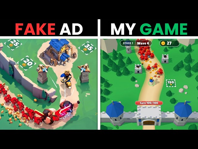 I Turned a Fake Mobile Game Ad Into a Real Game in 1 Day