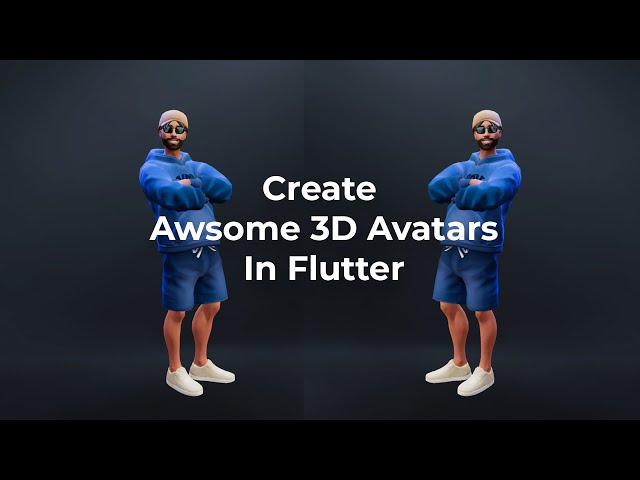 Awesome 3D Avatars for Profile Screens in Flutter