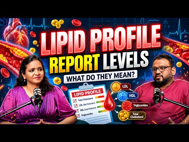 Lipid Profile Test Explained | HDL, LDL, Triglycerides & Total Cholesterol !