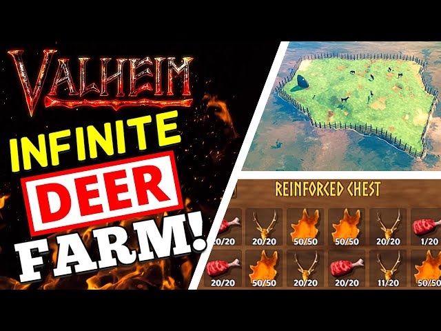 Valheim - DEER + PASSIVE MOBS FARM!
