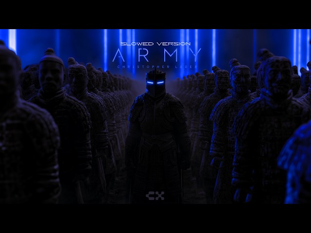 Christopher Ladex - ARMY (Slowed Version + Visualizer) [TikTok]