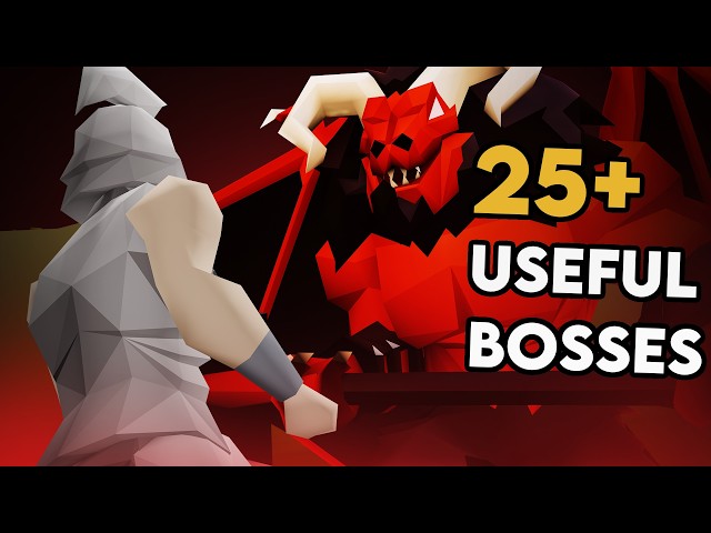 25+ USEFUL Bosses For Ironmen In OSRS 2026