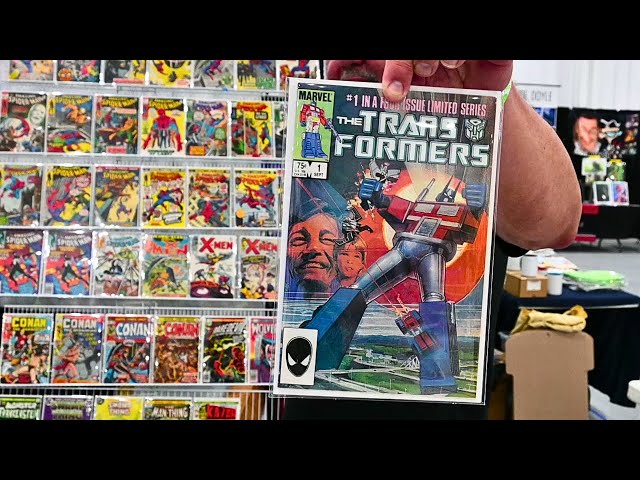 Hunting for the BEST Deals on Key Issue Comic Books at Daytona Comic Con | Comic Con Vlog 