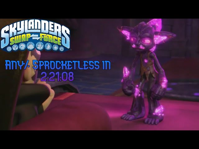 [World Record] Skylanders Swap Force: Any% Sprocketless (Easy, HD) in 2:21:08