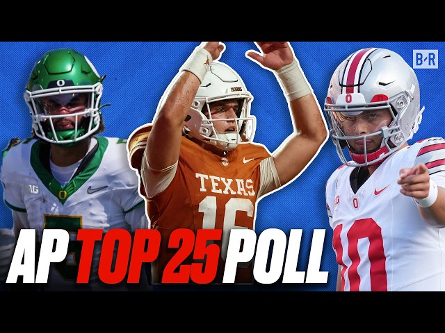 🚨 New CFB AP Top 25 Poll | Texas New No. 1 After Crazy Comeback