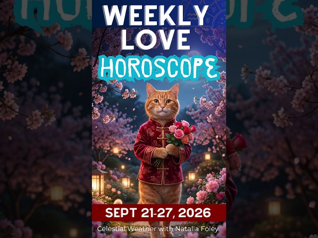 Weekly Love Forecast for September 21–27, 2026  for all 12 Zodiacs with time code