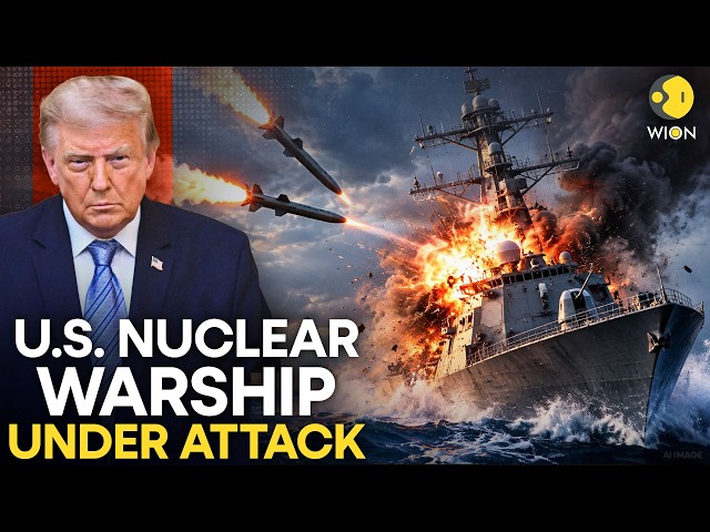 US-Iran War LIVE: Iran Fires 'Secret Weapon' At US Nuclear Carrier; Trump's Navy On High Alert |WION