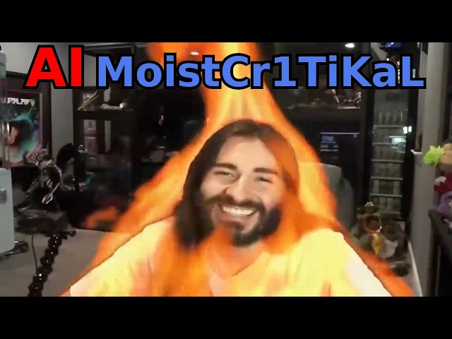 🔴LIVE: AI MoistCr1TikaL (parody, use !topic)