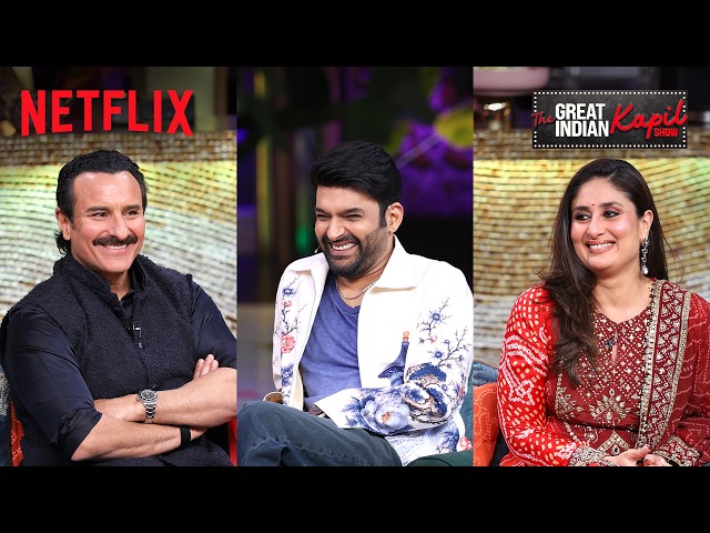 Saif Ali Khan & Kareena Kapoor On The Great Indian Kapil Show ❤️‍🔥 | Netflix India