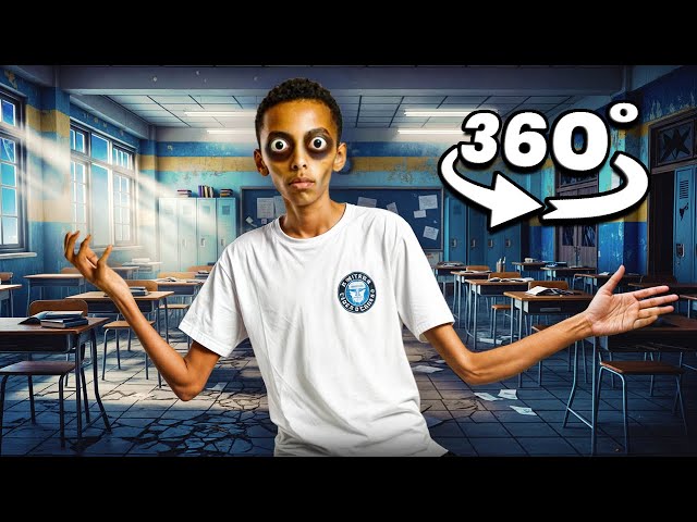 360° 123 Meme | Strange Encounter at School (Scary VR 360° Video)